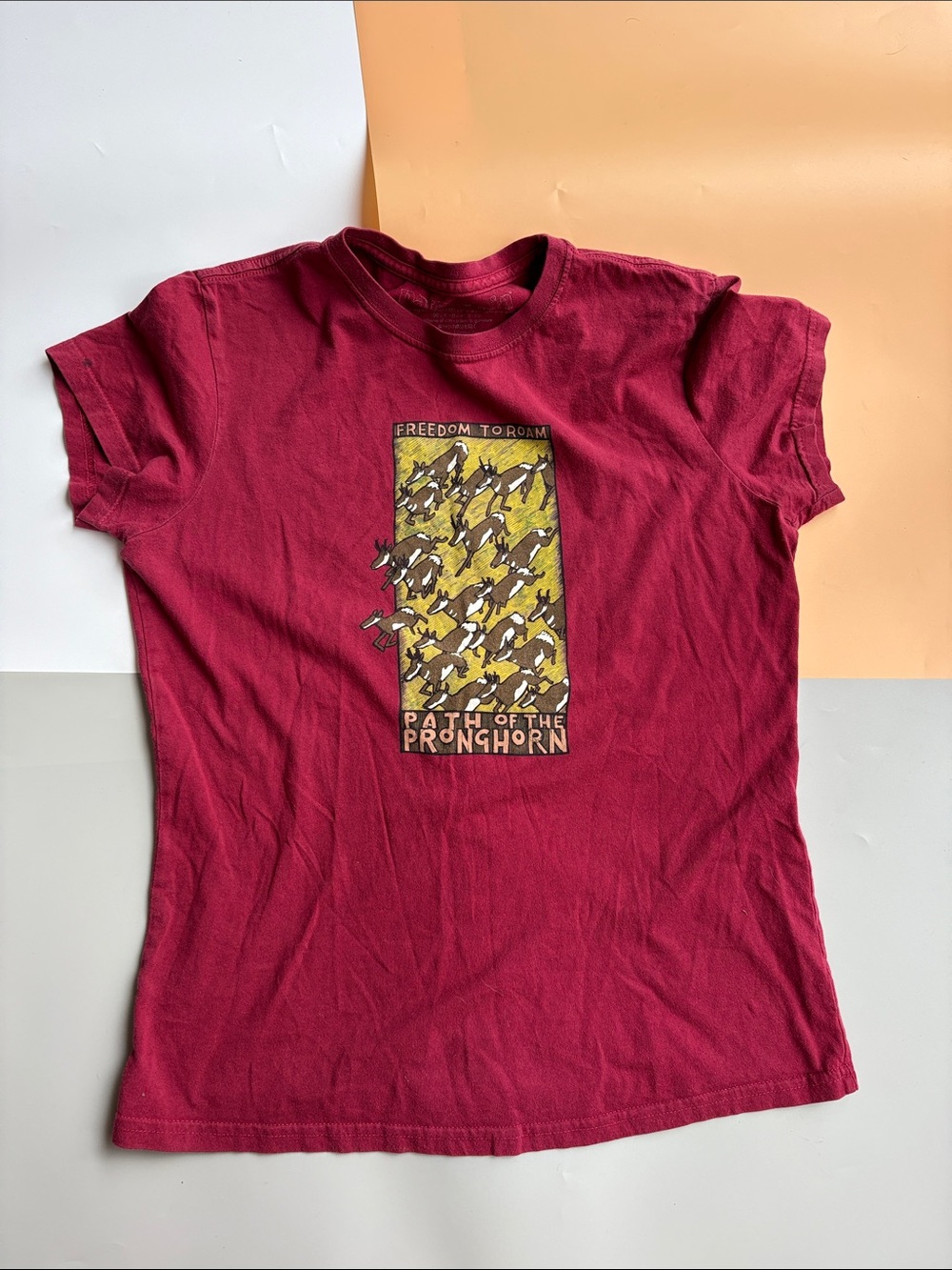 Patagonia logo tee - berry/magenta